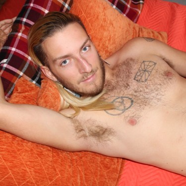 Blonde Pits and a Thick Cock